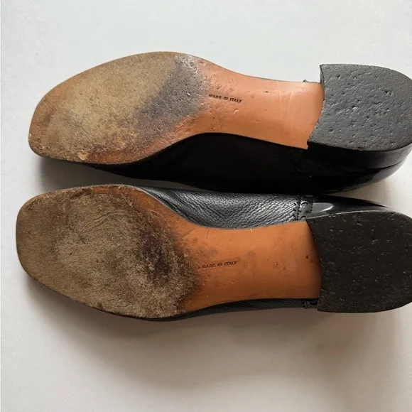 Salvatore Ferragamo Classic Black Women's Block Kitten Heels - Picture 7 of 7